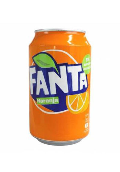 Fanta de naranja 33 cl