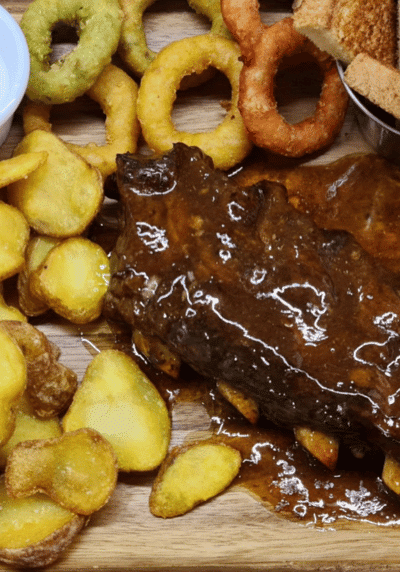 Costilla Cerdo Barbacoa