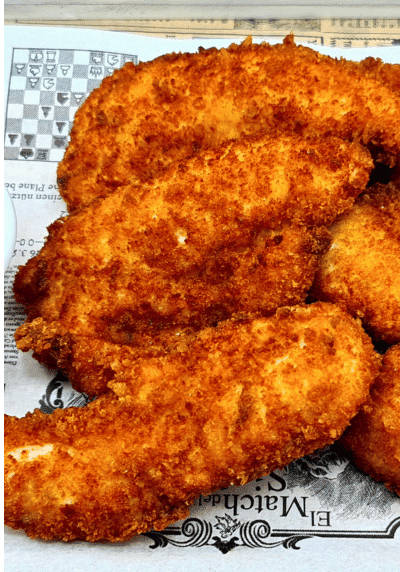 Tiras de Solomillo de Pollo