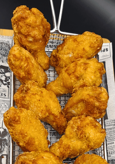 Alitas crujientes 8 Piezas.